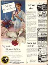 Better Homes & Gardens September 1952 Magazine Article: Let's look ahead
