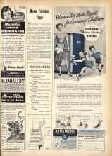 Better Homes & Gardens September 1952 Magazine Article: Home Fashion Time