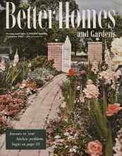 Better Homes & Gardens September 1952 Magazine Cover