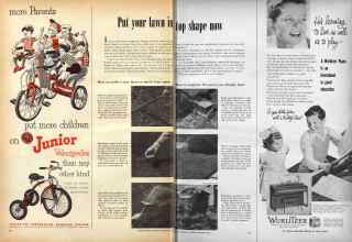 Better Homes & Gardens September 1952 Magazine Article: Put your lawn in top shape now