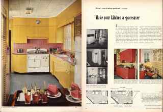 Better Homes & Gardens September 1952 Magazine Article: Page 55