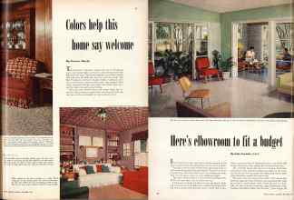 Better Homes & Gardens September 1952 Magazine Article: Page 67