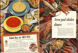 Better Homes & Gardens September 1952 Magazine Article: Page 75