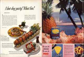 Better Homes & Gardens September 1952 Magazine Article: Page 85