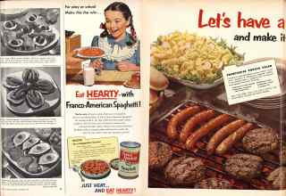 Better Homes & Gardens September 1952 Magazine Article: Page 99