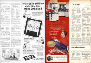 Better Homes & Gardens September 1952 Magazine Article: Page 111