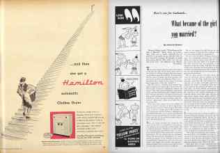 Better Homes & Gardens September 1952 Magazine Article: Page 129