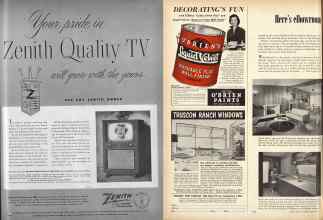 Better Homes & Gardens September 1952 Magazine Article: Page 131