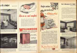 Better Homes & Gardens September 1952 Magazine Article: Page 133