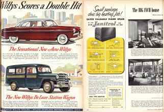 Better Homes & Gardens September 1952 Magazine Article: Page 153