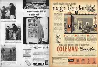 Better Homes & Gardens September 1952 Magazine Article: Page 161