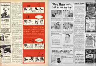 Better Homes & Gardens September 1952 Magazine Article: Page 165