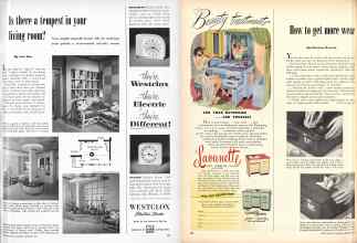 Better Homes & Gardens September 1952 Magazine Article: Page 179