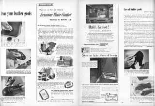 Better Homes & Gardens September 1952 Magazine Article: Page 181