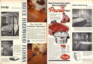 Better Homes & Gardens September 1952 Magazine Article: Page 185