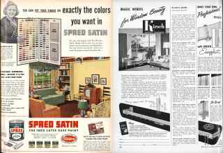 Better Homes & Gardens September 1952 Magazine Article: Page 191