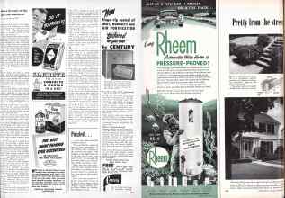 Better Homes & Gardens September 1952 Magazine Article: Page 203