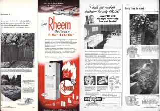 Better Homes & Gardens September 1952 Magazine Article: Page 205