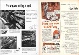 Better Homes & Gardens September 1952 Magazine Article: Page 235