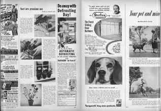 Better Homes & Gardens September 1952 Magazine Article: Page 253