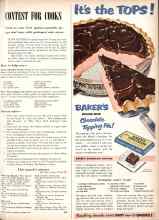 Better Homes & Gardens October 1952 Magazine Article: CONTEST FOR COOKS