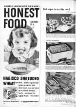Better Homes & Gardens October 1952 Magazine Article: NABISCO SHREDDED