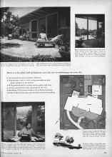 Better Homes & Gardens October 1952 Magazine Article: Here's a site plan full of features you can use to advantage on your lot