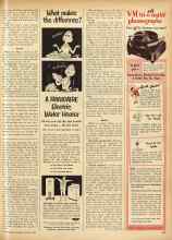 Better Homes & Gardens October 1952 Magazine Article: Article