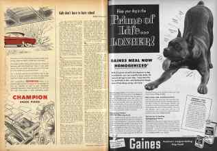 Better Homes & Gardens October 1952 Magazine Article: Page 12