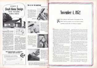 Better Homes & Gardens October 1952 Magazine Article: Page 26