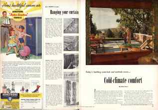 Better Homes & Gardens October 1952 Magazine Article: Page 54