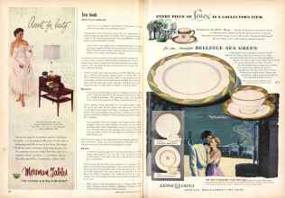 Better Homes & Gardens October 1952 Magazine Article: Page 128