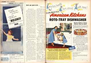 Better Homes & Gardens October 1952 Magazine Article: Page 142