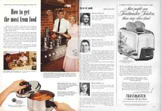 Better Homes & Gardens October 1952 Magazine Article: Page 166