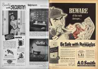 Better Homes & Gardens October 1952 Magazine Article: Page 180