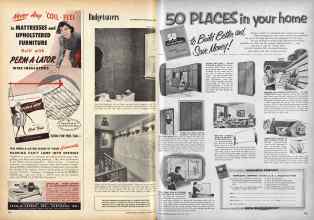 Better Homes & Gardens October 1952 Magazine Article: Page 182