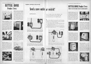 Better Homes & Gardens October 1952 Magazine Article: Need a new outlet or switch?