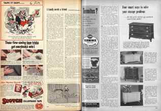 Better Homes & Gardens October 1952 Magazine Article: Page 190