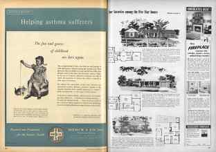 Better Homes & Gardens October 1952 Magazine Article: Page 206