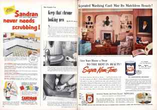 Better Homes & Gardens October 1952 Magazine Article: Page 216