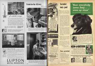 Better Homes & Gardens October 1952 Magazine Article: Page 256