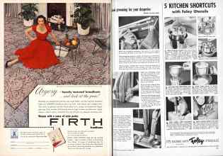 Better Homes & Gardens October 1952 Magazine Article: Page 270