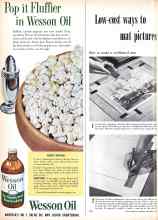 Better Homes & Gardens November 1952 Magazine Article: Low-cost ways to mat pictures