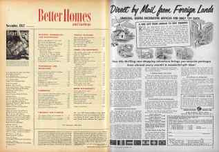 Better Homes & Gardens November 1952 Magazine Article: Page 4