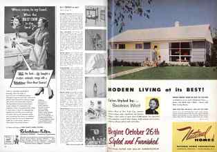 Better Homes & Gardens November 1952 Magazine Article: Page 46