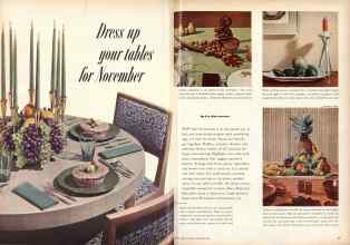 Better Homes & Gardens November 1952 Magazine Article: Page 66