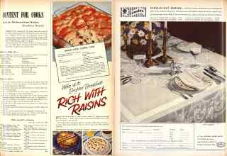 Better Homes & Gardens November 1952 Magazine Article: Page 107