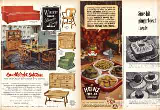 Better Homes & Gardens November 1952 Magazine Article: Page 121
