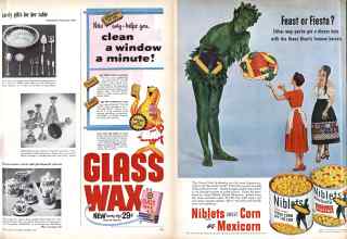 Better Homes & Gardens November 1952 Magazine Article: Page 129