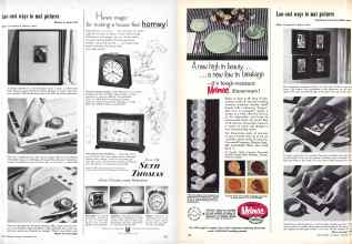 Better Homes & Gardens November 1952 Magazine Article: Page 135